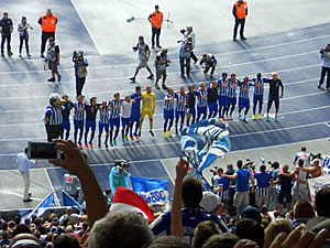 Hertha BSC vs Eintracht Frankfurt 6:1 vom 10.08.2013